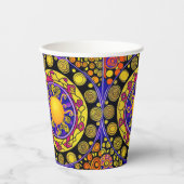 Sunny Daze Papieren Bekers (Voorkant)