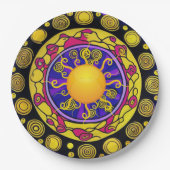 Sunny Daze Papieren Bordje (Voorkant)