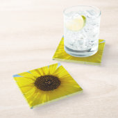 Sunny Daze plastic drink coaster Glazen Onderzetter (Schuin)