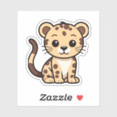 Sunny de Baby Cheetah Sticker (Vel)