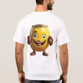 Sunny de glimlachende munt t-shirt (Achterkant)