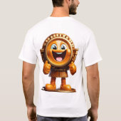 Sunny de glimlachende munt t-shirt (Achterkant)