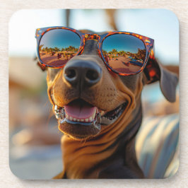 Sunny Dobermann Bier Onderzetter