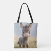 Sunny Donkey Canvas tas (Achterkant)