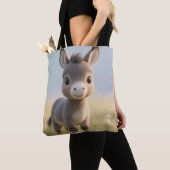 Sunny Donkey Canvas tas (Dichtbij)
