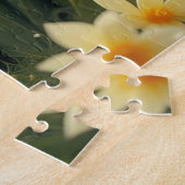Sunny Duckling Duo onder narcissen Legpuzzel (Zijkant)