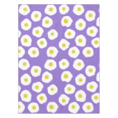 Sunny Egg Purple Tablecloth Tafelkleed (Voorkant)