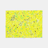 Sunny Flight Fleece Blanket Deken (Voorkant (Horizontaal))