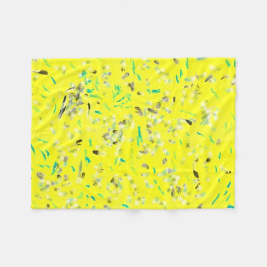 Sunny Flight Fleece Blanket Deken (Voorkant (Horizontaal))