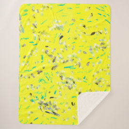 Sunny Flight Sherpa Blanket Deken