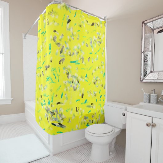 Sunny Flight Shower gordijn (In situ)