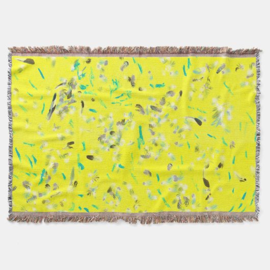 Sunny Flight Throw Blanket Deken (Voorkant)