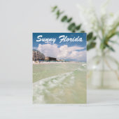 Sunny Florida Briefkaart (Staand voorkant)