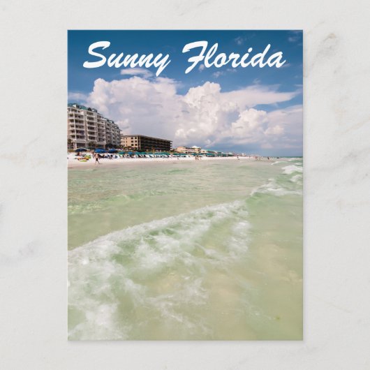 Sunny Florida Briefkaart (Voorkant)
