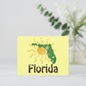 Sunny Florida Briefkaart (Staand voorkant)