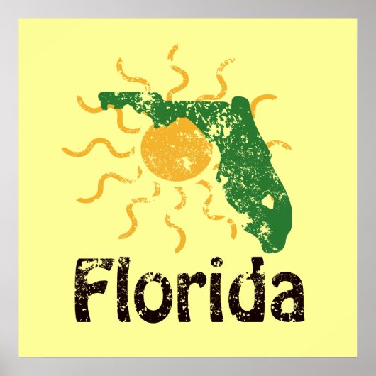 Sunny Florida Poster (Voorkant)
