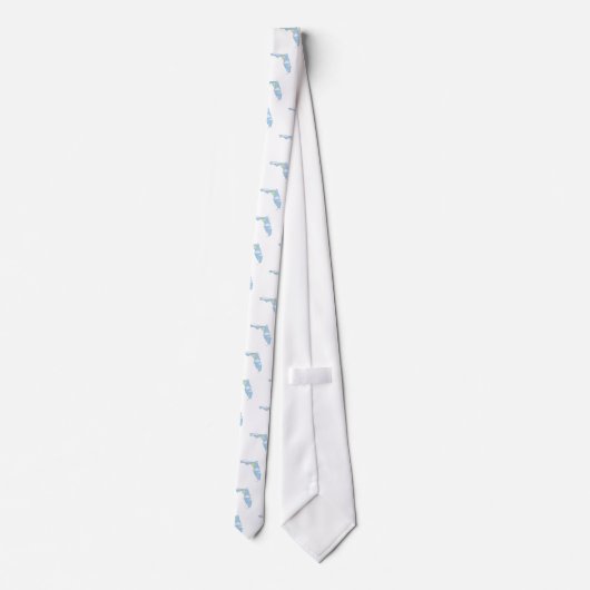 Sunny Florida Stropdas (Achterkant)