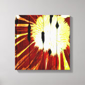 Sunny Flower Barn Canvas Afdruk (Voorkant)