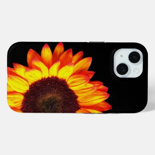 Sunny Flower Case-Mate iPhone Case (Achterkant (horizontaal))