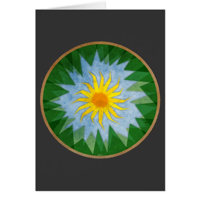 Sunny Forest Terrain (Voorkant)