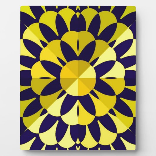 Sunny Fractal Art Fotoplaat (Voorkant)