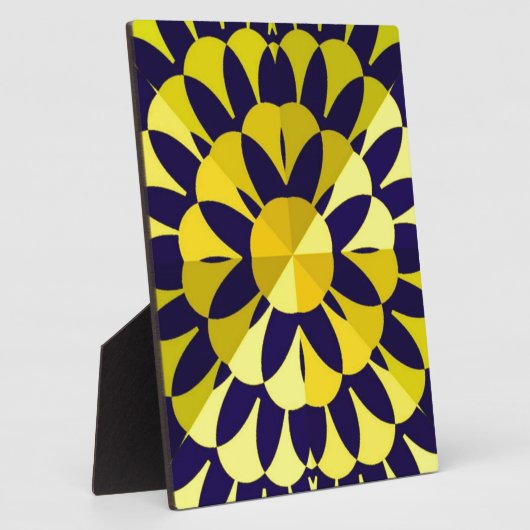 Sunny Fractal Art Fotoplaat (Zijkant)