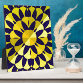 Sunny Fractal Art Fotoplaat (Zijkant)