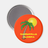 Sunny GAINESVILLE FLORIDA koelkast magnet (Voorkant / Achterkant)