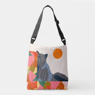 Sunny Garden Cat Crossbody Tas
