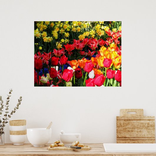 Sunny Garden Poster (Keuken)