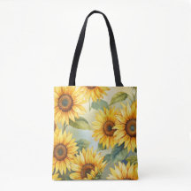 Sunny Glow Zonnebloem Canvas tas