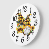 Sunny Gnome Couple Grote Klok (Hoek)