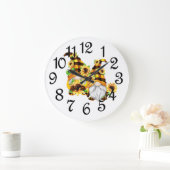 Sunny Gnome Couple Grote Klok (Huis)