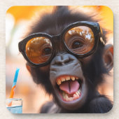 Sunny Gorilla Bier Onderzetter (Voorkant)