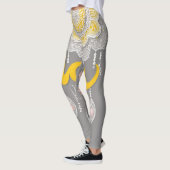 Sunny Grey AI art Leggings (Links)