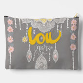 Sunny Grey Lace AI art Etui (Achterkant)