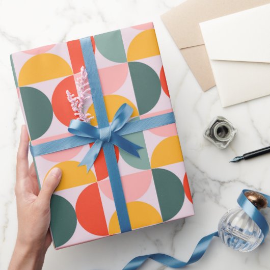 Sunny Half Moons Cadeaupapier (Geschenken)