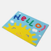 Sunny Hallo Doormat Deurmat (Schuin)