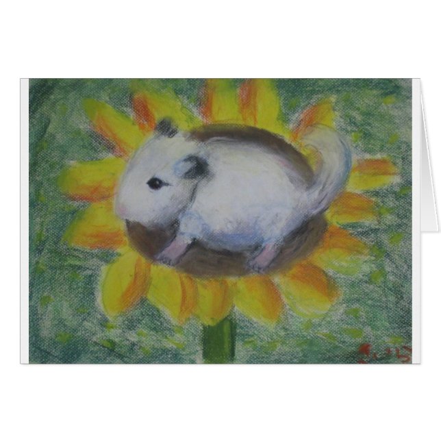 Sunny hamster (Voorkant Horizontaal)