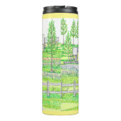 Sunny Hill Boerderij Thermal Tumbler Thermosbeker (Achterkant)