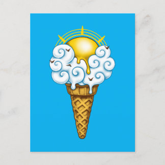 Sunny Ice Cream Briefkaart