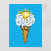 Sunny Ice Cream Briefkaart (Voorkant)