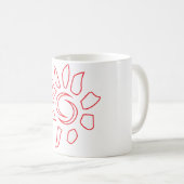 Sunny Icon Coffee Mok (Voorkant rechts)