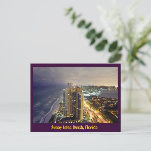 Sunny Isles Beach, Florida, VS Briefkaart (Staand voorkant)