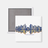Sunny Isles Beach Skyline Magneet (Voorkant / Achterkant)