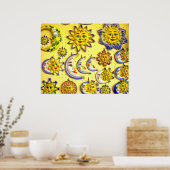 Sunny Italy! Poster (Keuken)