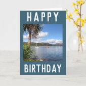 Sunny Kames Bay op het eiland Bute, Schotse Kaart (Gele Bloem)