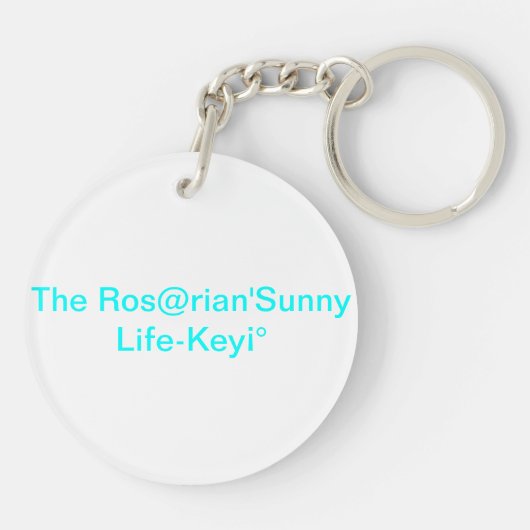 Sunny Key'chain Sleutelhanger (Achterkant)