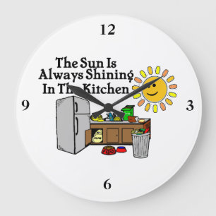 Sunny Kitchen Grote Klok