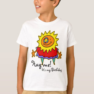SUNNY LADY stripstijl + je achtergrond. en ideeën T-shirt